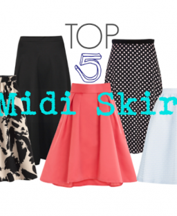 Top 5 Midi Skirts