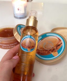 My Favourites from the New Wild Argan  Oil collection by The Body Shop.