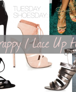 Tuesday Shoesday: Strappy / Lace Up Heels
