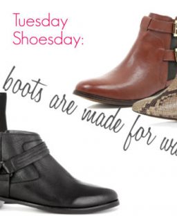 Tuesday Shoesday: These boots are made for walking