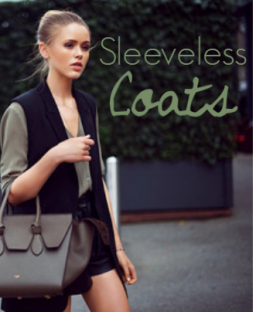 TREND ALERT: Sleeveless Coats